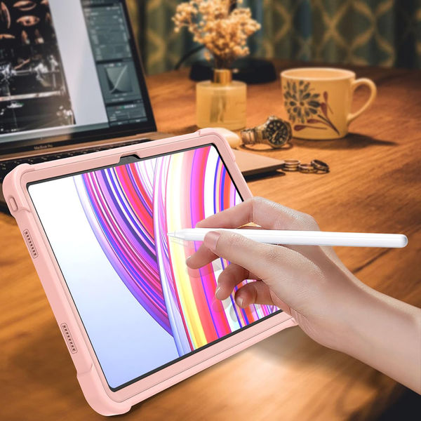 Techsuit - Rugged TabShell + Screen Protector - Xiaomi Redmi Pad Pro / Poco Pad - Rose Gold