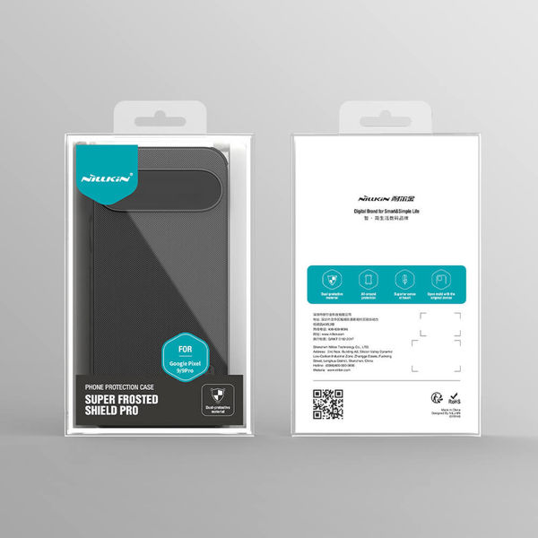 Nillkin - Super Frosted Shield Pro - Google Pixel 9 / 9 Pro - Black