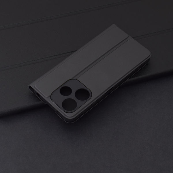 Techsuit - Magskin Book - Xiaomi Redmi 13 / Poco M6 4G - Black