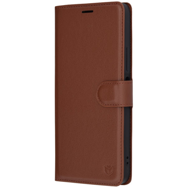 Techsuit - Leather Folio - Xiaomi Redmi 13 / Poco M6 4G - Brown