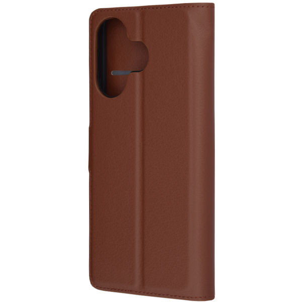 Techsuit - Leather Folio - Xiaomi Redmi 13 / Poco M6 4G - Brown