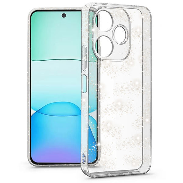 Techsuit - SparkleSkin Series - Xiaomi Redmi 13 / Poco M6 4G - Clear