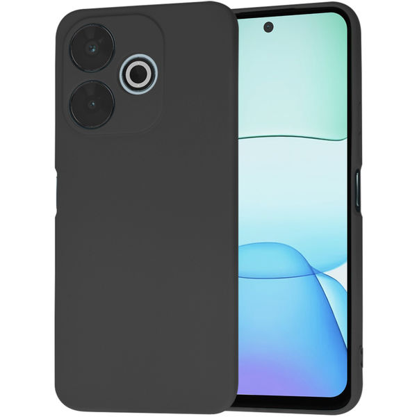 Techsuit - SoftFlex - Xiaomi Redmi 13 / Poco M6 4G - Black