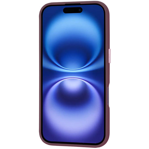 Techsuit - HaloFrost MagSafe Series - iPhone 16 - Bordeaux