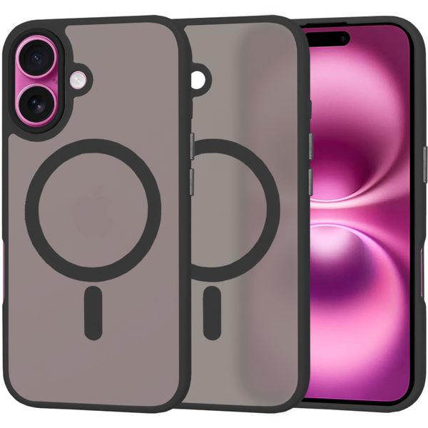 Techsuit - HaloFrost MagSafe Series - iPhone 16 Plus - Black