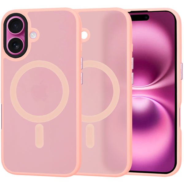 Techsuit - HaloFrost MagSafe Series - iPhone 16 Plus - Pink
