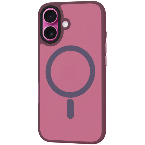 Techsuit - HaloFrost MagSafe Series - iPhone 16 Plus - Bordeaux