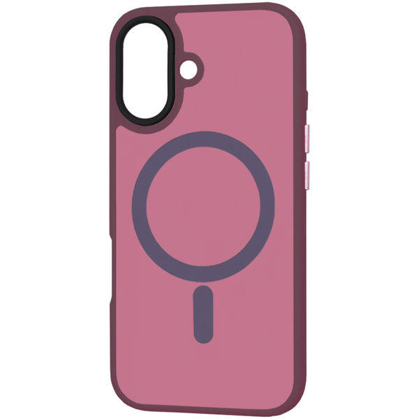 Techsuit - HaloFrost MagSafe Series - iPhone 16 Plus - Bordeaux