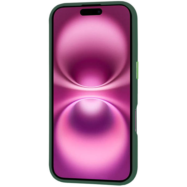 Techsuit - HaloFrost MagSafe Series - iPhone 16 Plus - Midnight Green