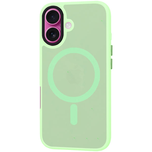 Techsuit - HaloFrost MagSafe Series - iPhone 16 Plus - Light Green