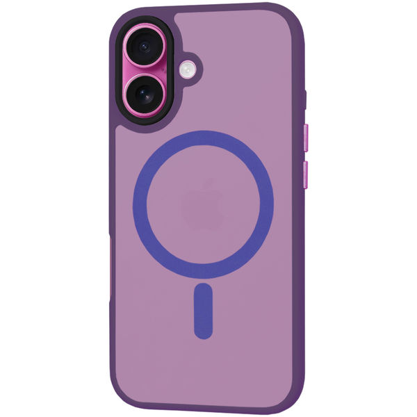 Techsuit - HaloFrost MagSafe Series - iPhone 16 Plus - Deep Purple