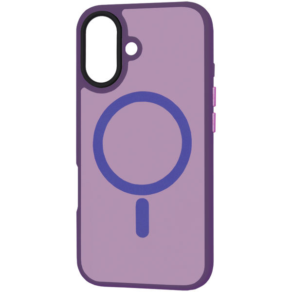 Techsuit - HaloFrost MagSafe Series - iPhone 16 Plus - Deep Purple