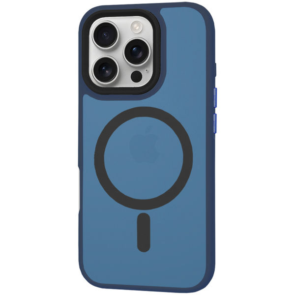 Techsuit - HaloFrost MagSafe Series - iPhone 16 Pro - Deep Blue