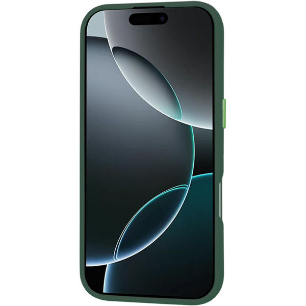 Techsuit - HaloFrost MagSafe Series - iPhone 16 Pro - Midnight Green