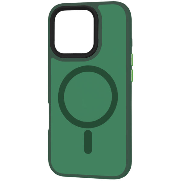 Techsuit - HaloFrost MagSafe Series - iPhone 16 Pro - Midnight Green
