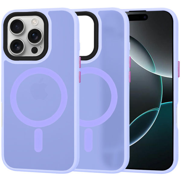 Techsuit - HaloFrost MagSafe Series - iPhone 16 Pro - Light Purple