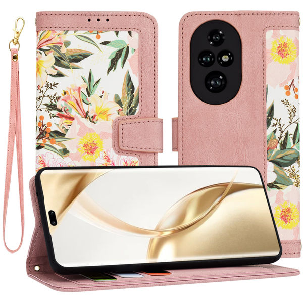 Techsuit - FlipCraft - Honor 200 Pro - Sweetheart Pink