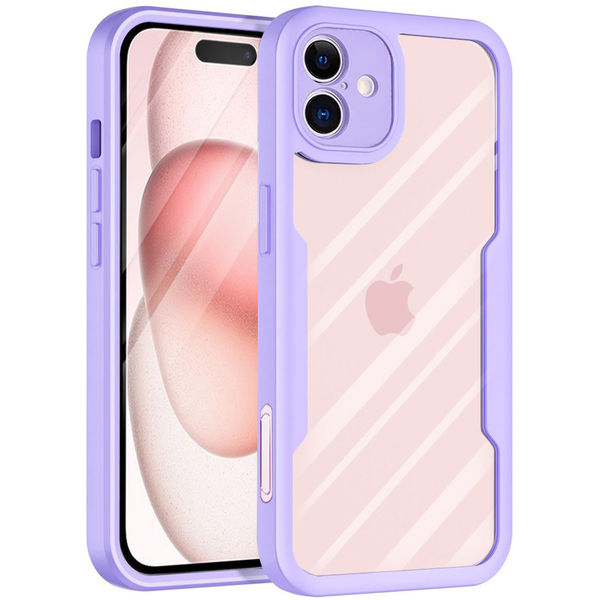 Techsuit - ColorVerse 360 Series + Screen Protector - iPhone 16 Plus - Purple