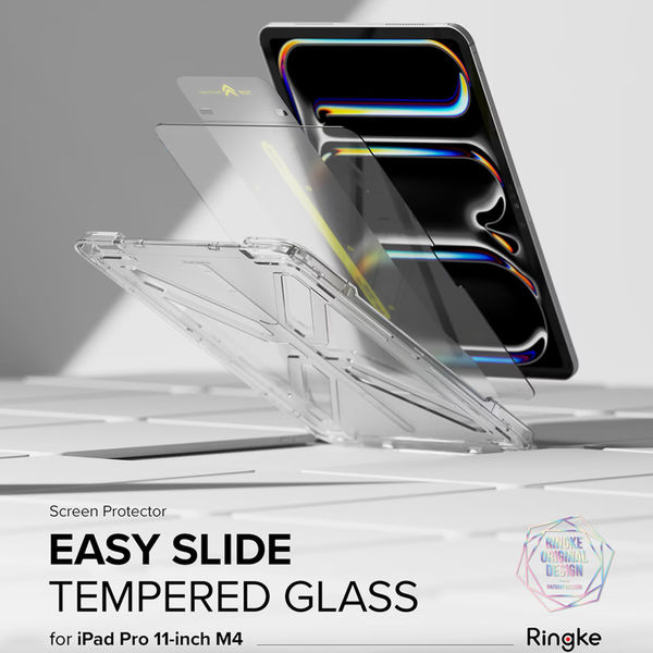 Ringke - Easy Slide Tempered Glass - iPad Pro 11 (2024) - Clear