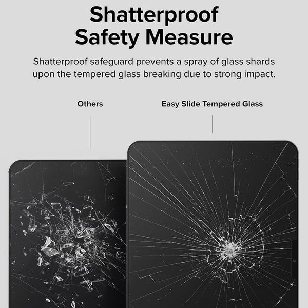 Ringke - Easy Slide Tempered Glass - iPad Pro 11 (2024) - Clear
