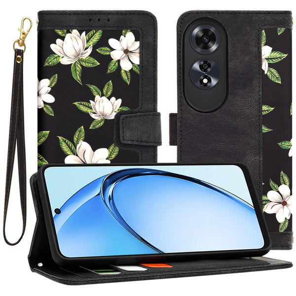 Techsuit - FlipCraft - Oppo A60 4G - Flowers of the Dawn