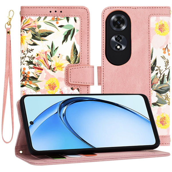 Techsuit - FlipCraft - Oppo A60 4G - Sweetheart Pink