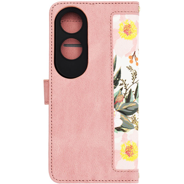 Techsuit - FlipCraft - Oppo A60 4G - Sweetheart Pink