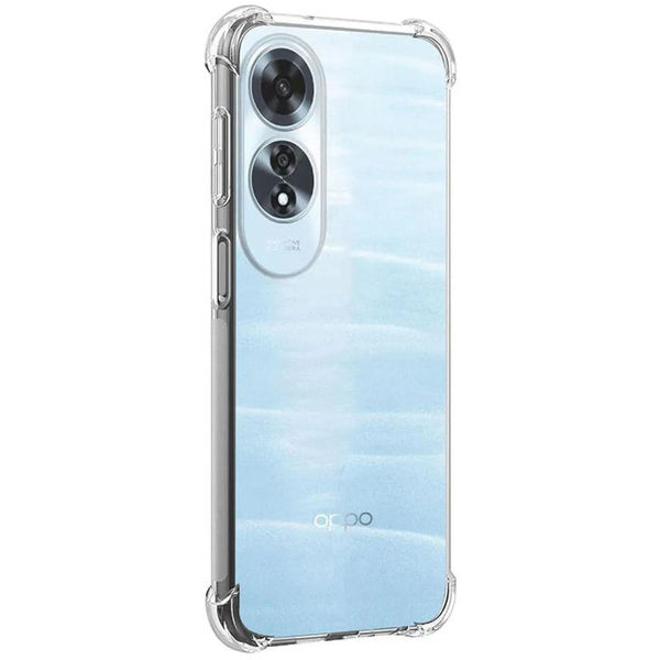 Techsuit - Shockproof Clear Silicone - Oppo A60 4G - Clear