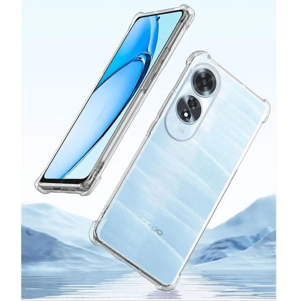 Techsuit - Shockproof Clear Silicone - Oppo A60 4G - Clear
