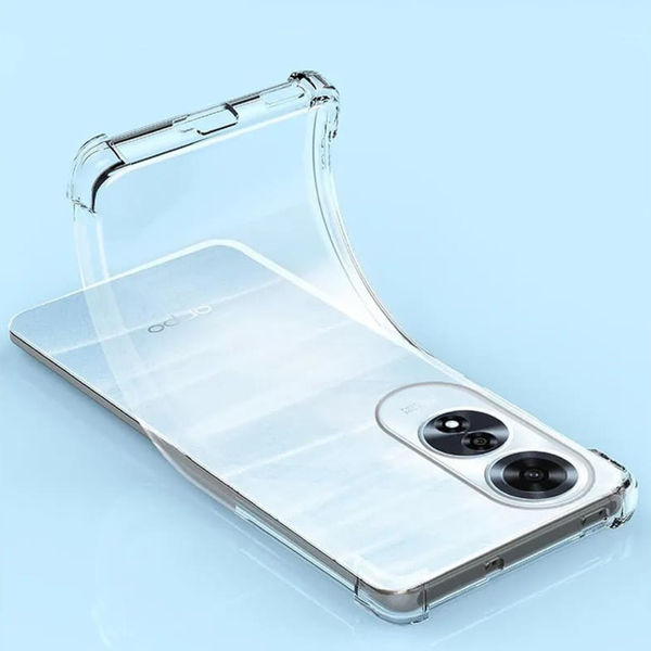 Techsuit - Shockproof Clear Silicone - Oppo A60 4G - Clear