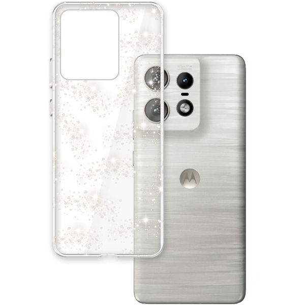 Techsuit - SparkleSkin Series - Motorola Edge 50 Pro - Clear