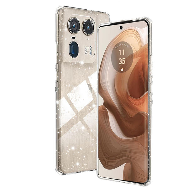 Techsuit - SparkleSkin Series - Motorola Edge 50 Ultra - Clear