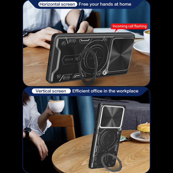 Techsuit - CamGuard Pro - Xiaomi Redmi 13 / Poco M6 4G - Purple