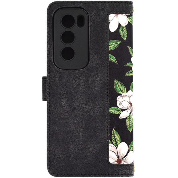 Techsuit - FlipCraft - Oppo Reno12 Pro - Flowers of the Dawn