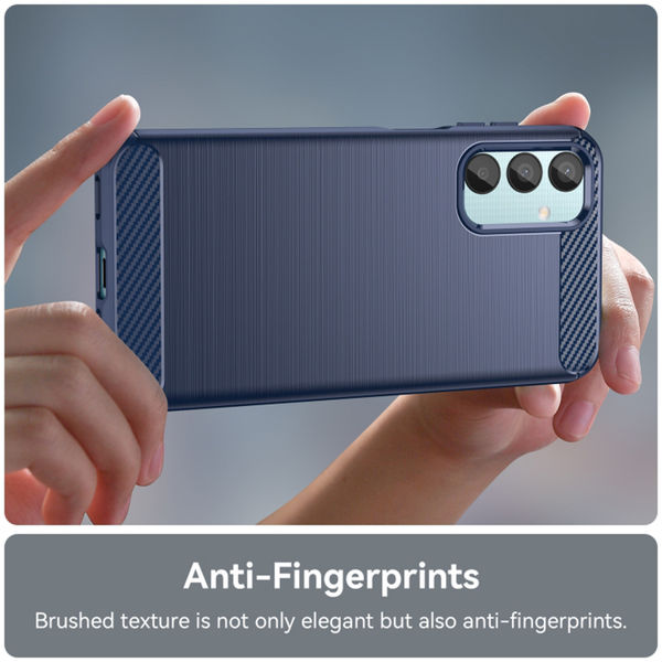 Techsuit - Carbon Silicone - Oppo Reno12 - Blue