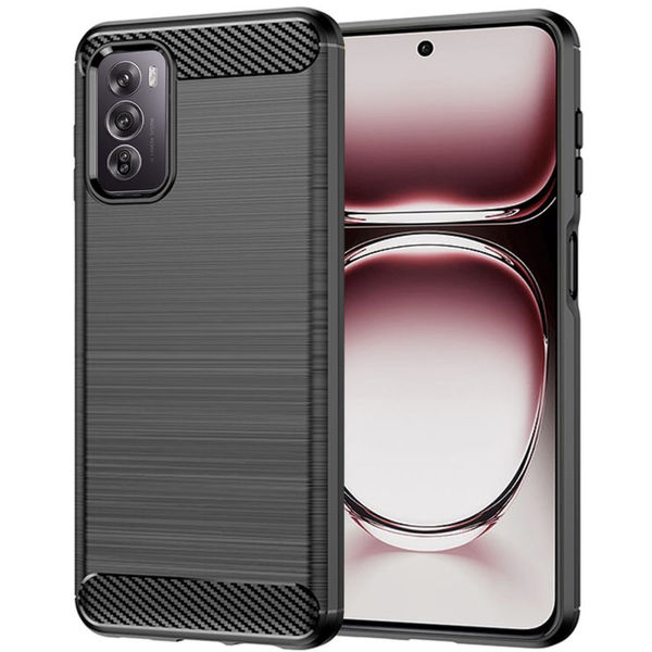 Techsuit - Carbon Silicone - Oppo Reno12 Pro - Black