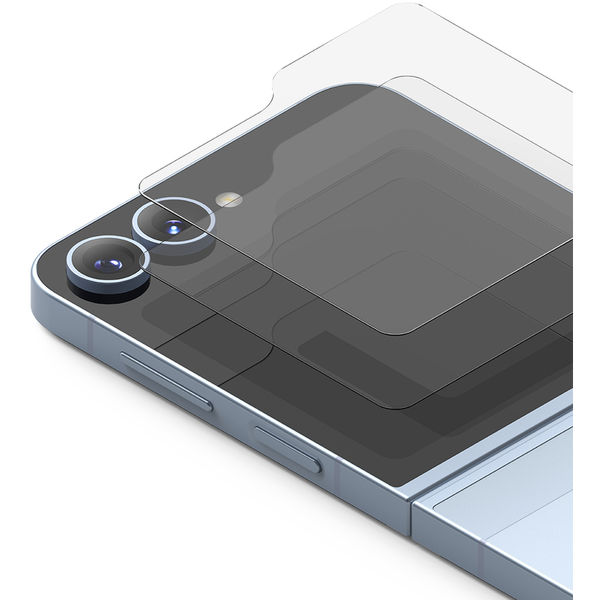 Ringke - Cover Display Tempered Glass (2 pack) - Samsung Galaxy Z Flip6 - Clear