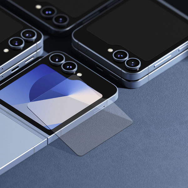 Ringke - Cover Display Tempered Glass (2 pack) - Samsung Galaxy Z Flip6 - Clear