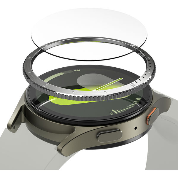 Ringke - Bezel Styling - Samsung Galaxy Watch7 40mm - Silver Pattern7 (CB-GW7-40-03)