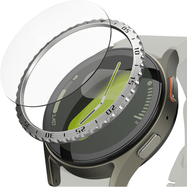 Ringke - Bezel Styling - Samsung Galaxy Watch7 40mm - Silver Pattern5 (CB-GW7-40-01)