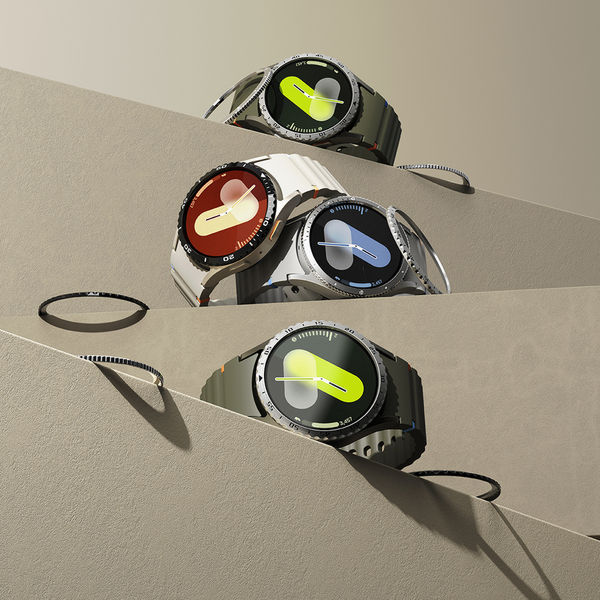 Ringke - Bezel Styling - Samsung Galaxy Watch7 40mm - Silver Pattern5 (CB-GW7-40-01)