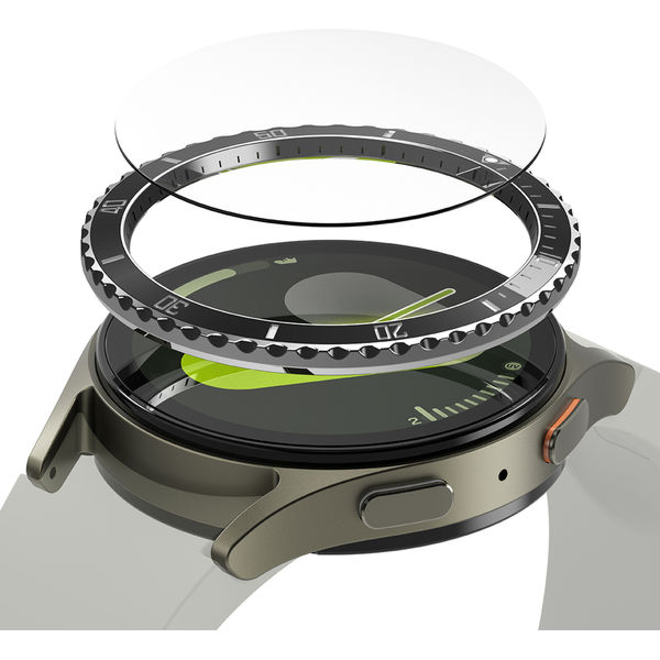 Ringke - Premium Bezel Styling - Samsung Galaxy Watch7 40mm - Black Pattern4 (CB-GW7-40-80)