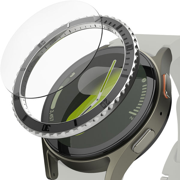 Ringke - Premium Bezel Styling - Samsung Galaxy Watch7 40mm - Black Pattern3 (CB-GW7-40-96)