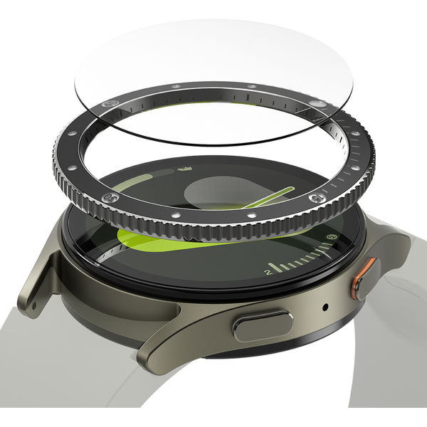 Ringke - Premium Bezel Styling - Samsung Galaxy Watch7 40mm - Black Pattern2 (CB-GW7-40-99)