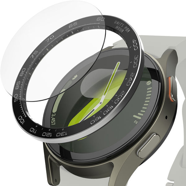 Ringke - Premium Bezel Styling - Samsung Galaxy Watch7 40mm - Black Pattern1 (CB-GW7-40-98)