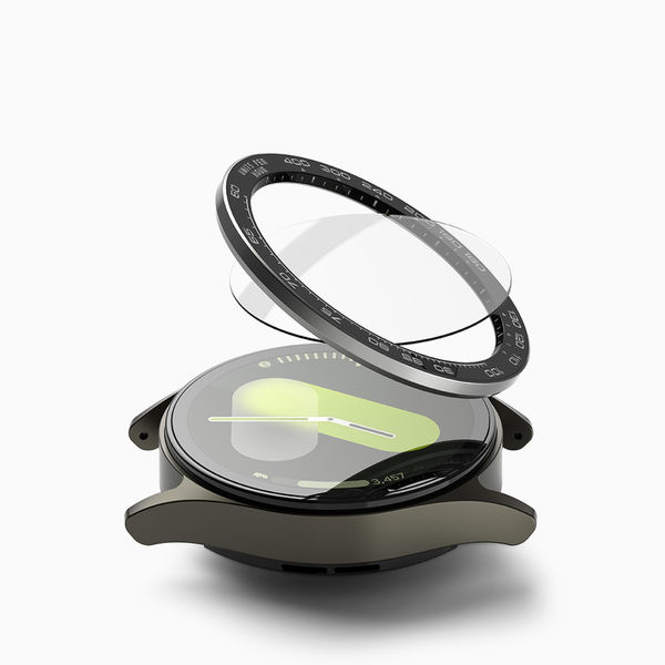 Ringke - Premium Bezel Styling - Samsung Galaxy Watch7 44mm - Black Pattern1 (CB-GW7-44-98)