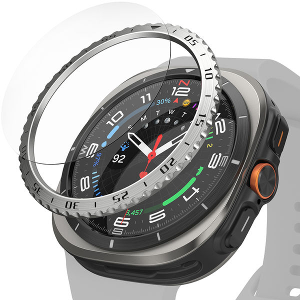Ringke - Bezel Styling - Samsung Galaxy Watch Ultra 47mm - Silver (CB-GW7U-47-01)