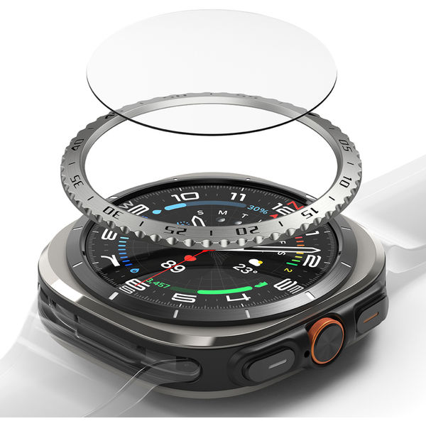 Ringke - Bezel Styling - Samsung Galaxy Watch Ultra 47mm - Silver (CB-GW7U-47-01)