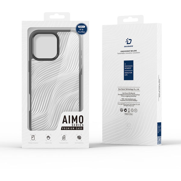 Dux Ducis - Aimo Series - iPhone 16 Pro Max - Black