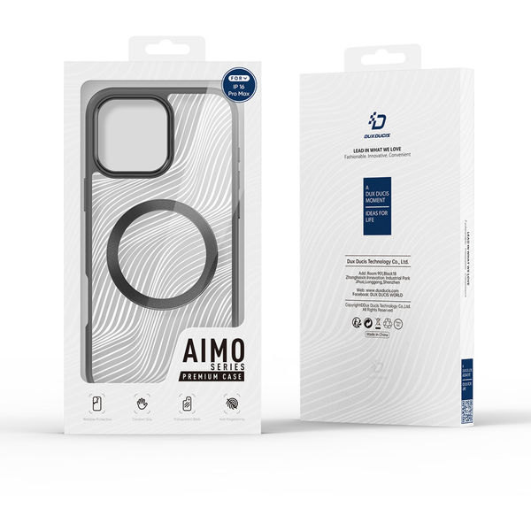 Dux Ducis - Aimo MagSafe Series - iPhone 16 Pro Max - Black